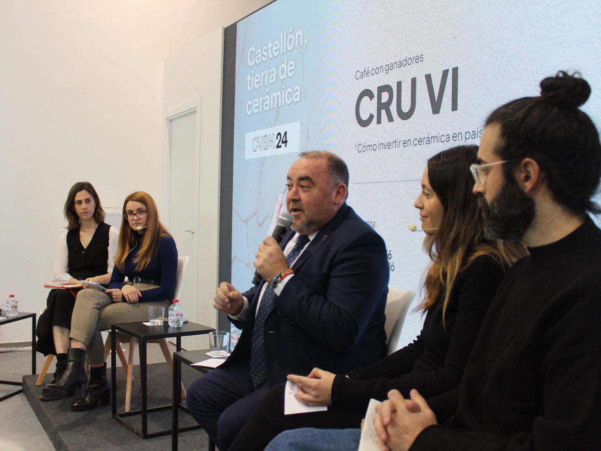 Diputación presenta en CEVISAMA 2024 a los ganadores CRU VI interior