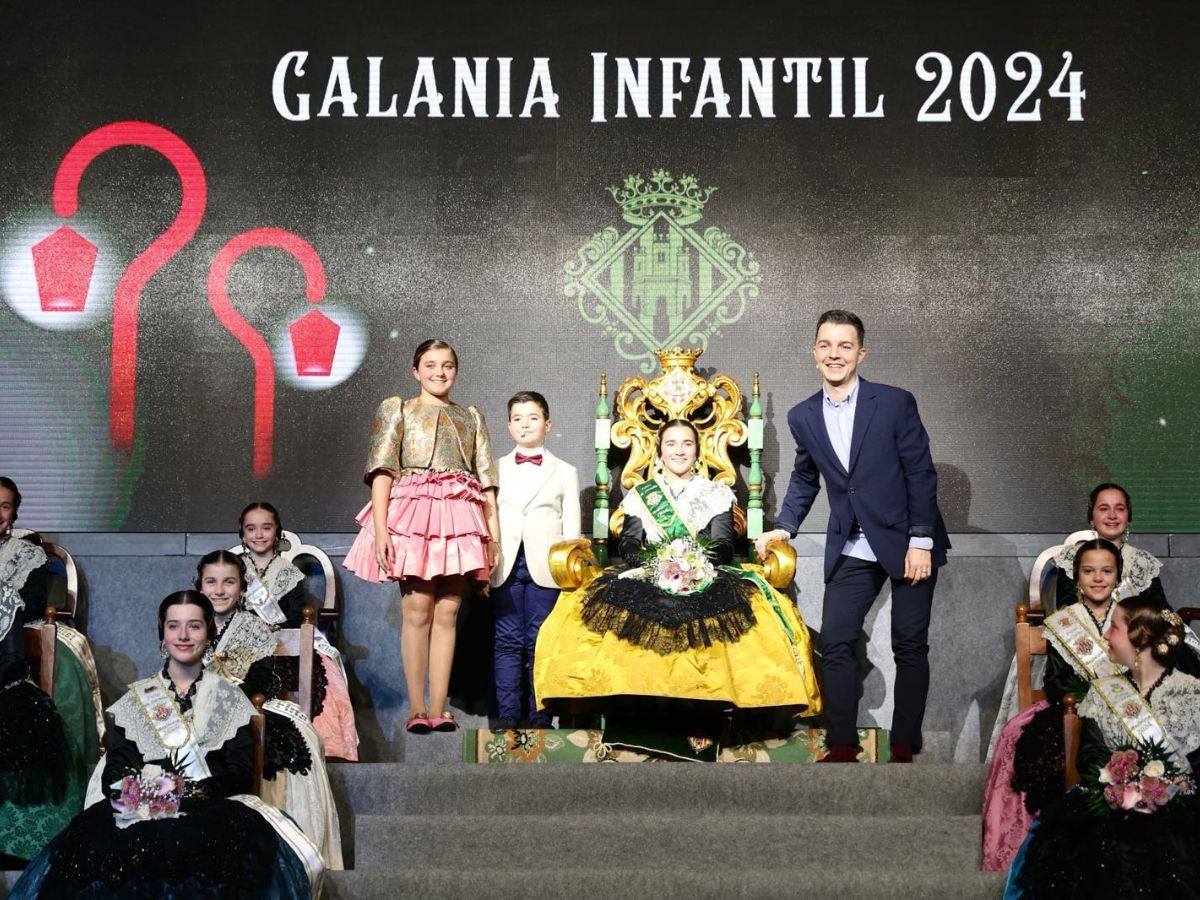 Galania a la Reina Infantil de las Fiestas de Castellón 2024