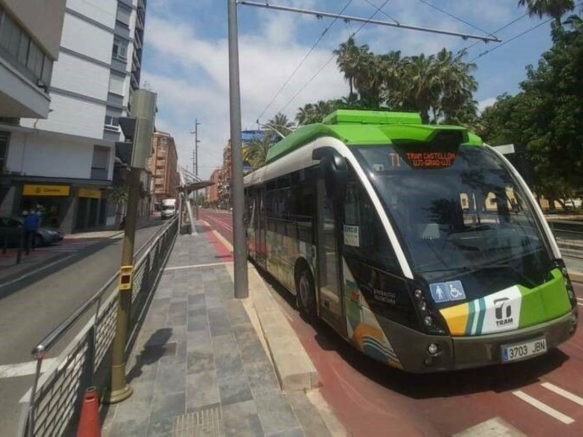 Horarios y servicio nocturno del TRAM Magdalena 2024 en Castellón