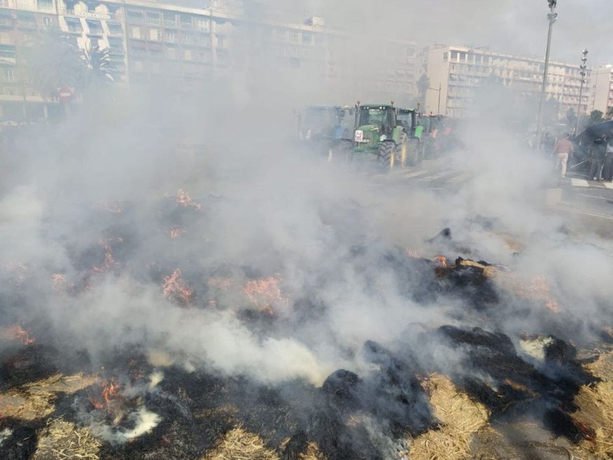 La tractorada de Valencia pide un cambio radical de las políticas agrarias 2