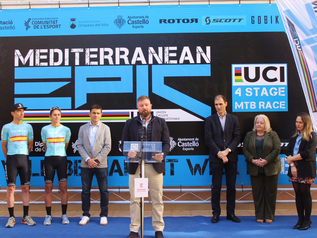 Presentación oficial de la 'Mediterranean Epic Castellón 2024' Iván Sánchez 