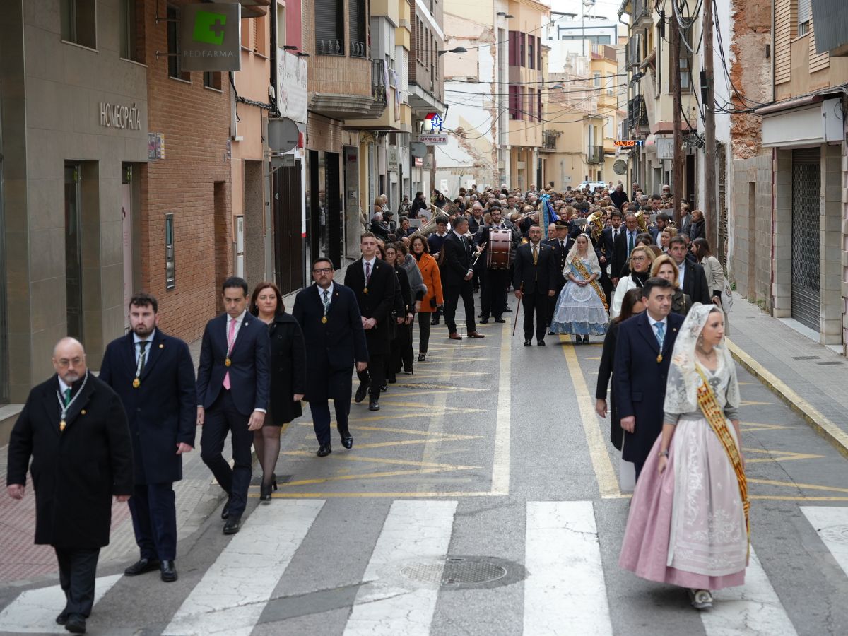 Procesión de regreso de la Mare de Déu de Gràcia i Sant Pasqual interior 2