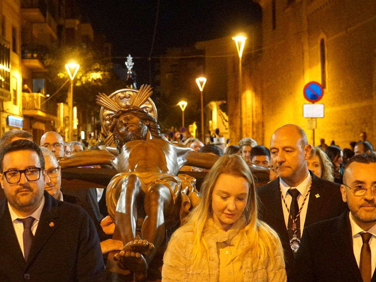 Procesión de retorno del Cristo del Hospital Vila-real 2024 interior 3