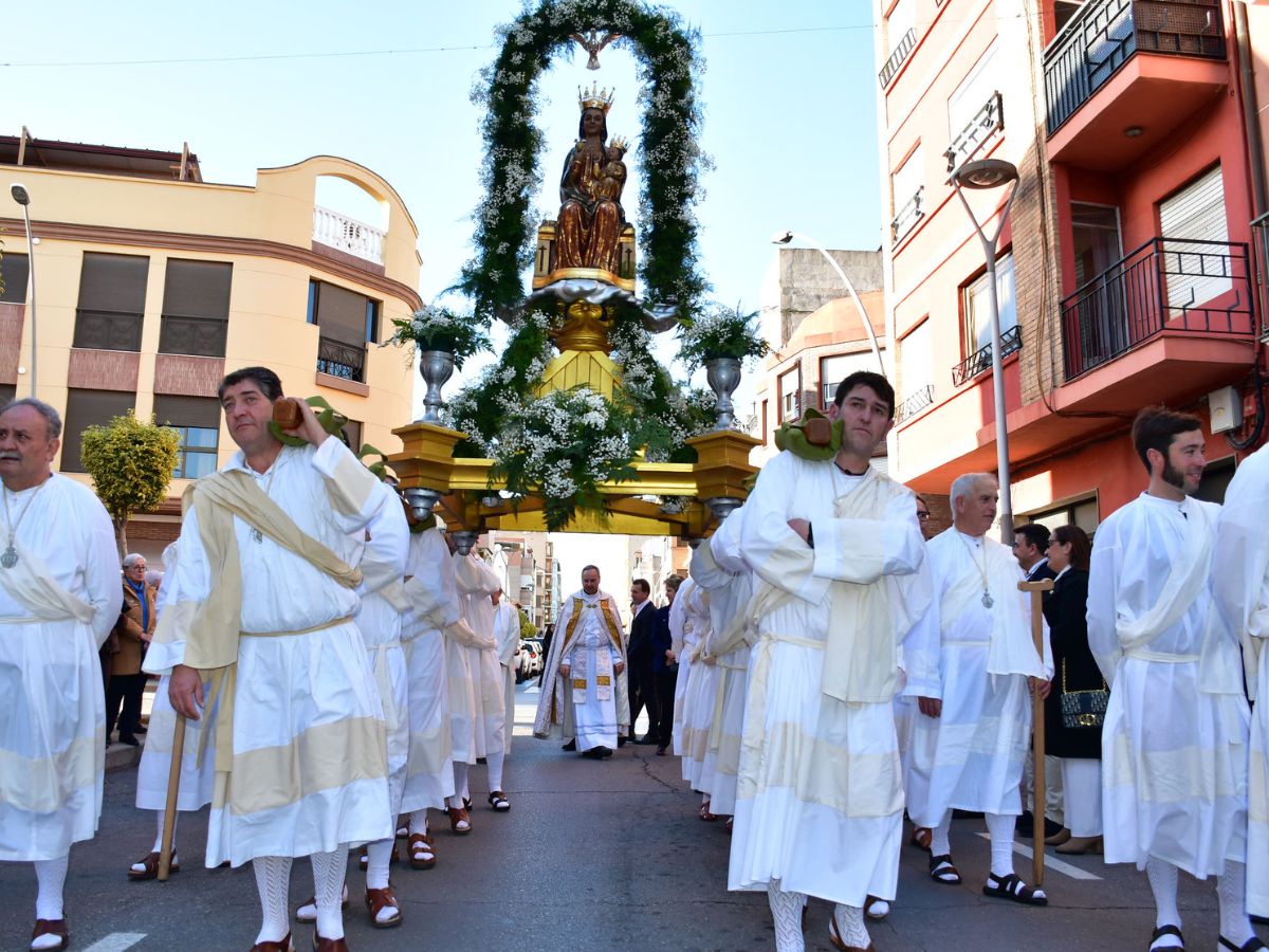 Recepción de la Mare de Déu de Gràcia y Sant Pasqual en Vila-real portada