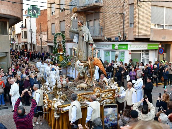 Recepción de la Mare de Déu de Gràcia y Sant Pasqual en Vila-real