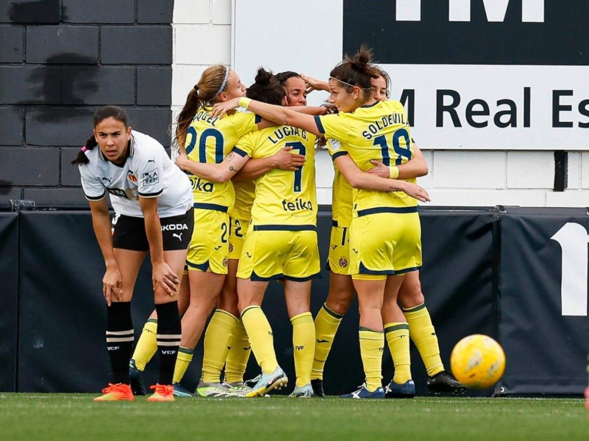 Victoria del Villarreal Femenino en el derbi contra el Valencia CF