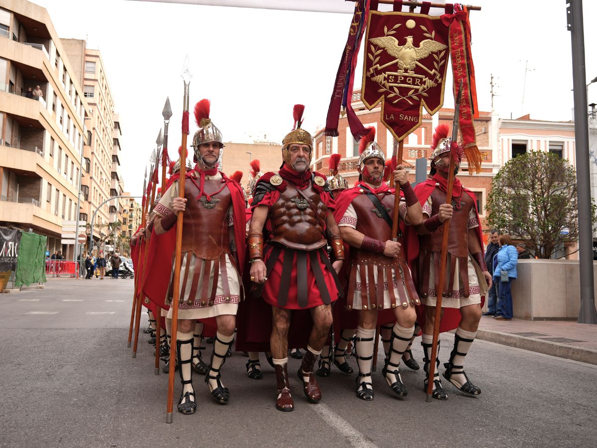 Vila-real vive el ‘Encuentro de Guardias Romanos y Armados 2024’