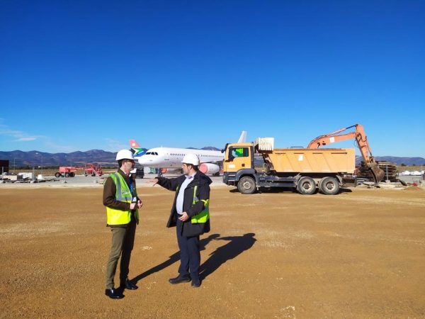 El aeropuerto de Castellón crece con un nuevo hangar de 2.400 m2