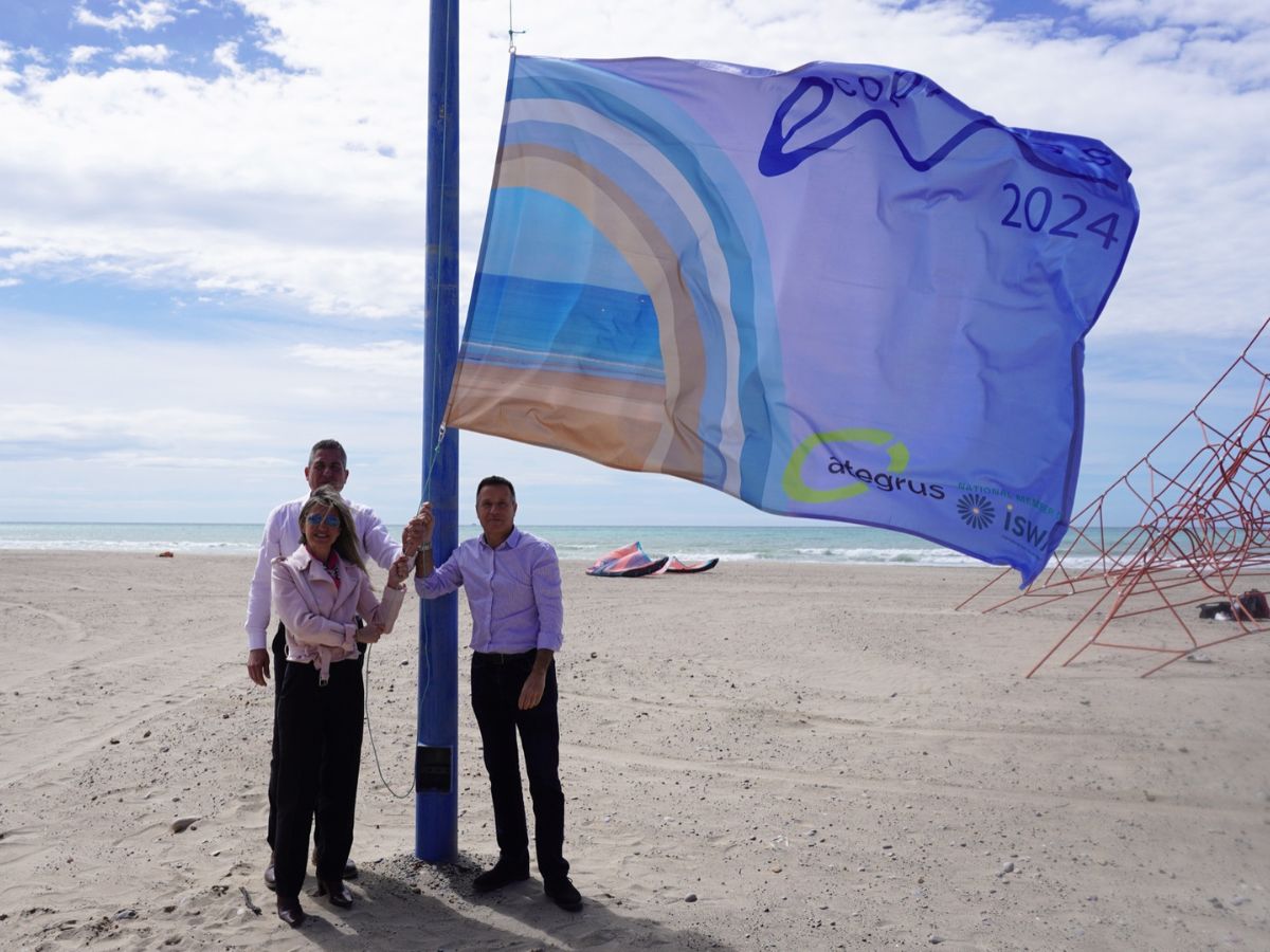 Premio doble para Burriana: Banderas ‘Sendero Azul’ y ‘ECOPLAYAS 2024’