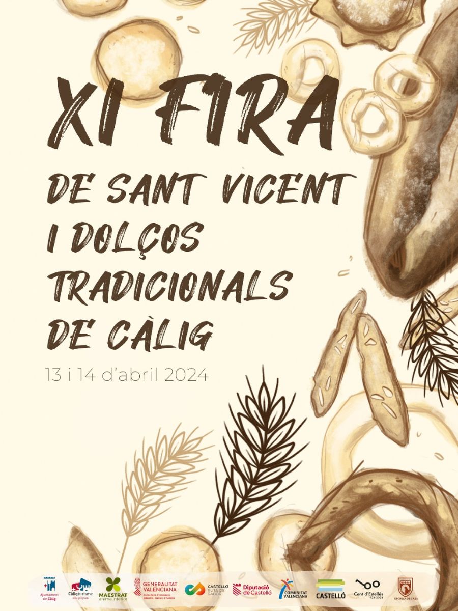 Càlig anuncia la 'XI Fira de Sant Vicent i dolços tradicionals'