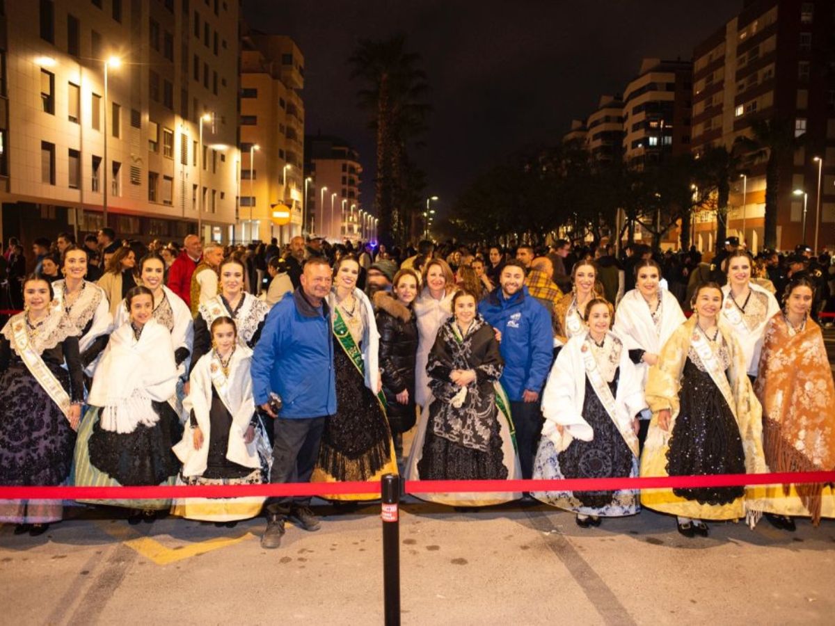 Castellón disfruta de los castillos de fuego en la Magdalena 2024