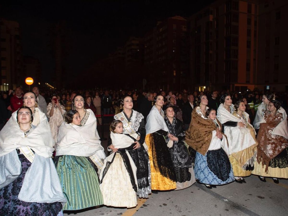 Castellón disfruta de los castillos de fuego en la Magdalena 2024