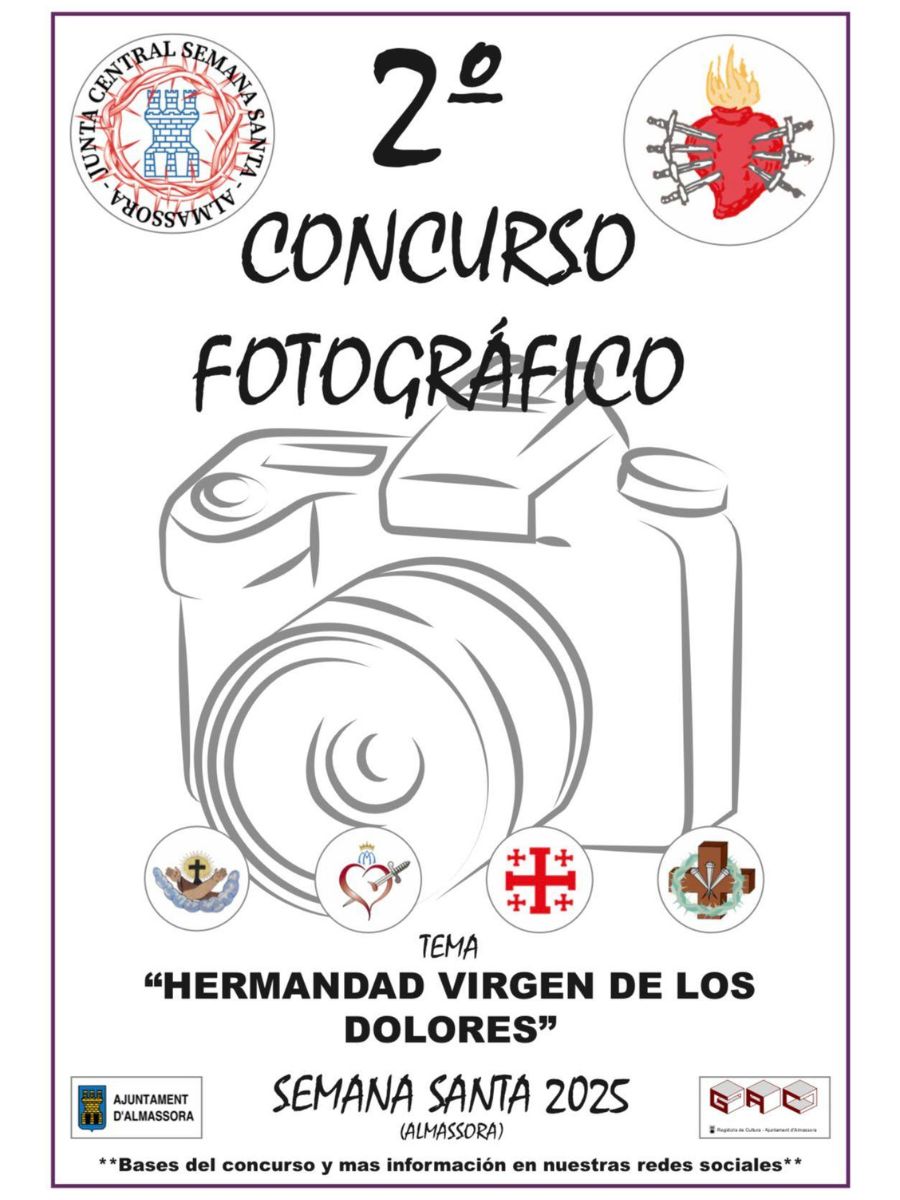 Concurso Fotográfico 'Hermandad Virgen de los Dolores' de Almassora