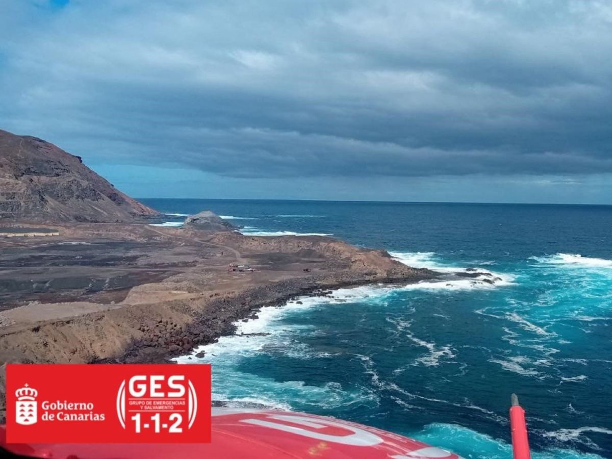 Continúa la búsqueda de dos menores en la Costa de Gran Canaria Las coloradas