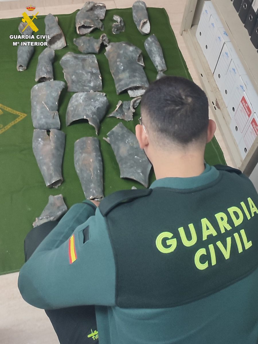 Detenido el autor del robo de la estatua Apolo de Pinedo-Guardia Civil Valencia Massanassa 