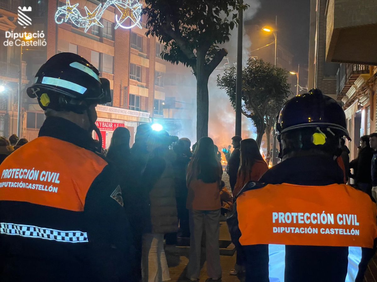 Dispositivo especial de Bomberos de Castellón para la 'cremà' Fallas 2024 Protección Civil 2