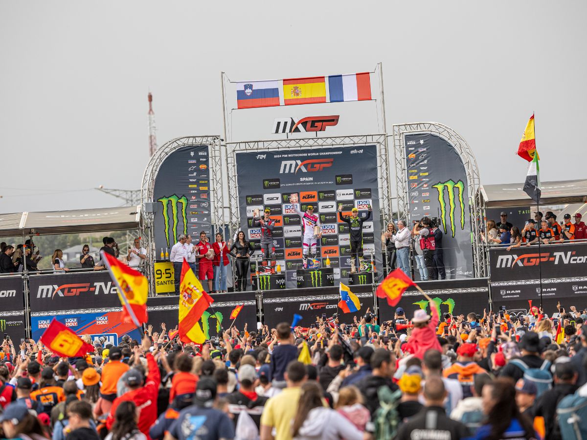Doblete español en el Gran Premio de Europa de motocross