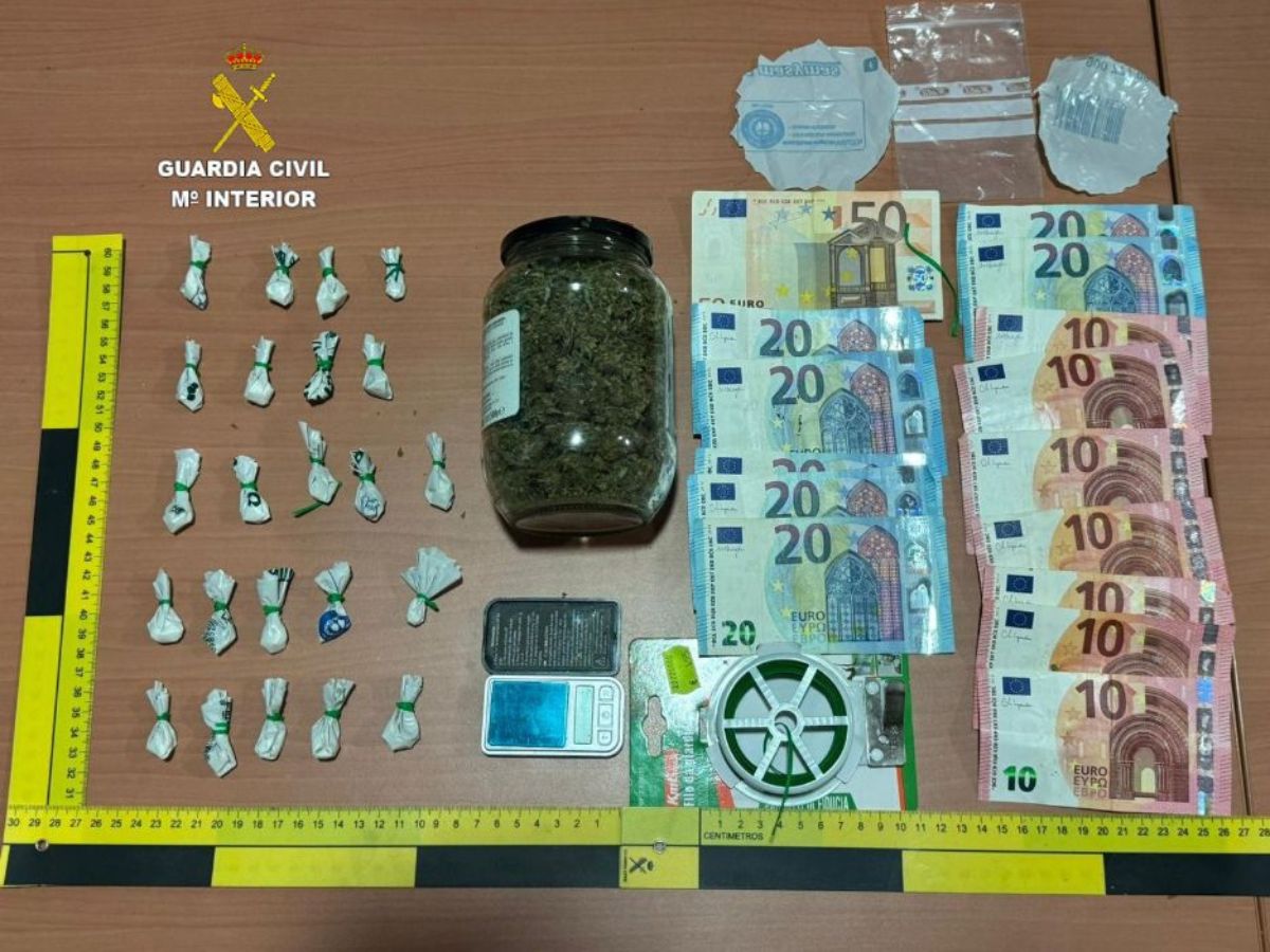 Dos detenidos en l´Alcora por la venta de droga