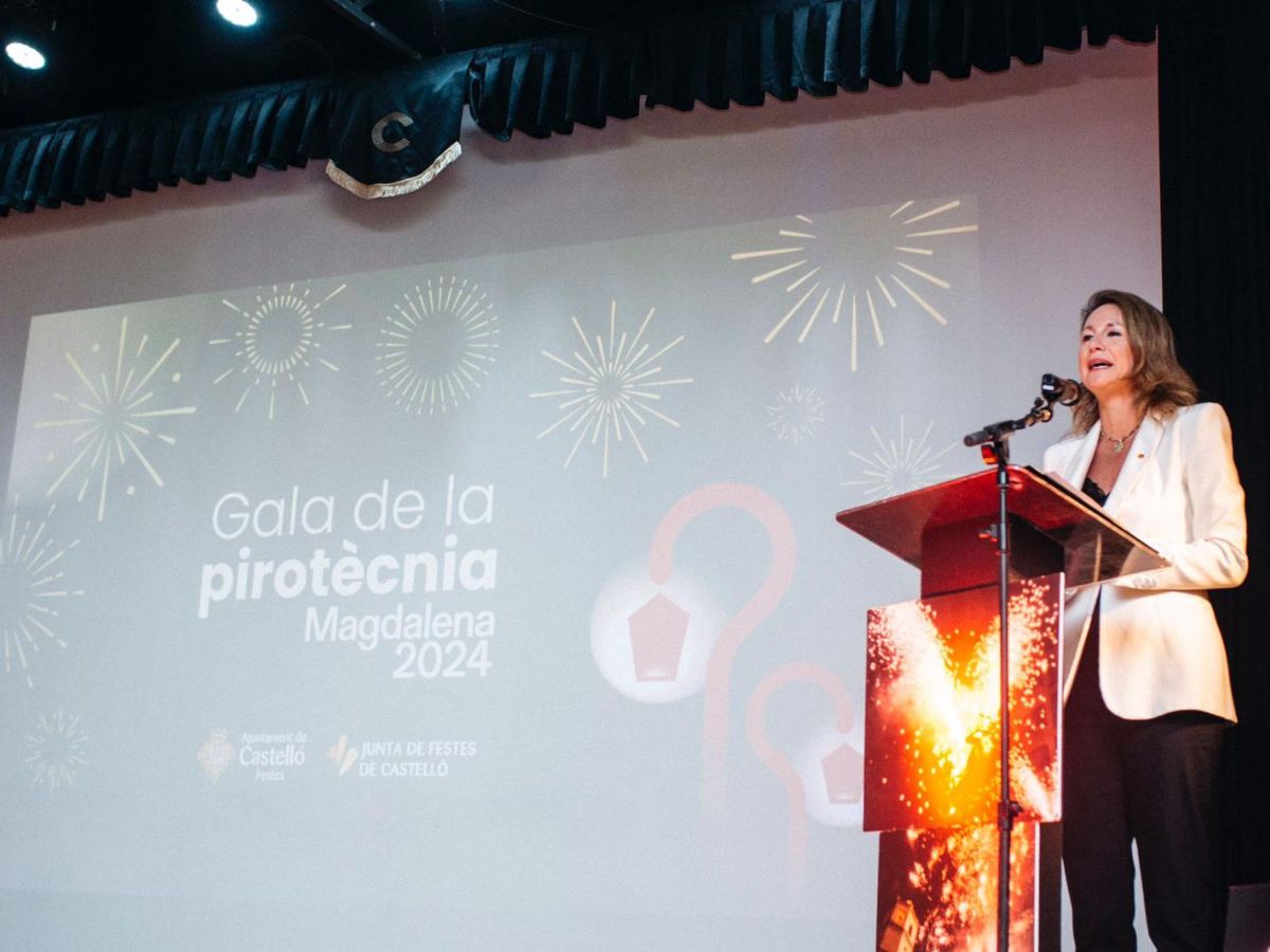 Gala de Homenaje a las empresas y la pirotecnia de la Magdalena 2024- Begoña Carrasco