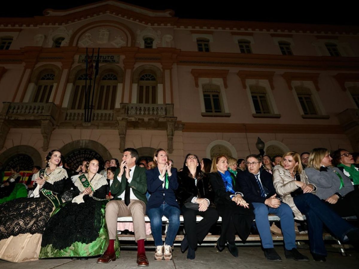 'L'Encesa de Gaiatas 2024' convierte a Castellón en la 'Ciudad de la Luz' Salomé Pradas