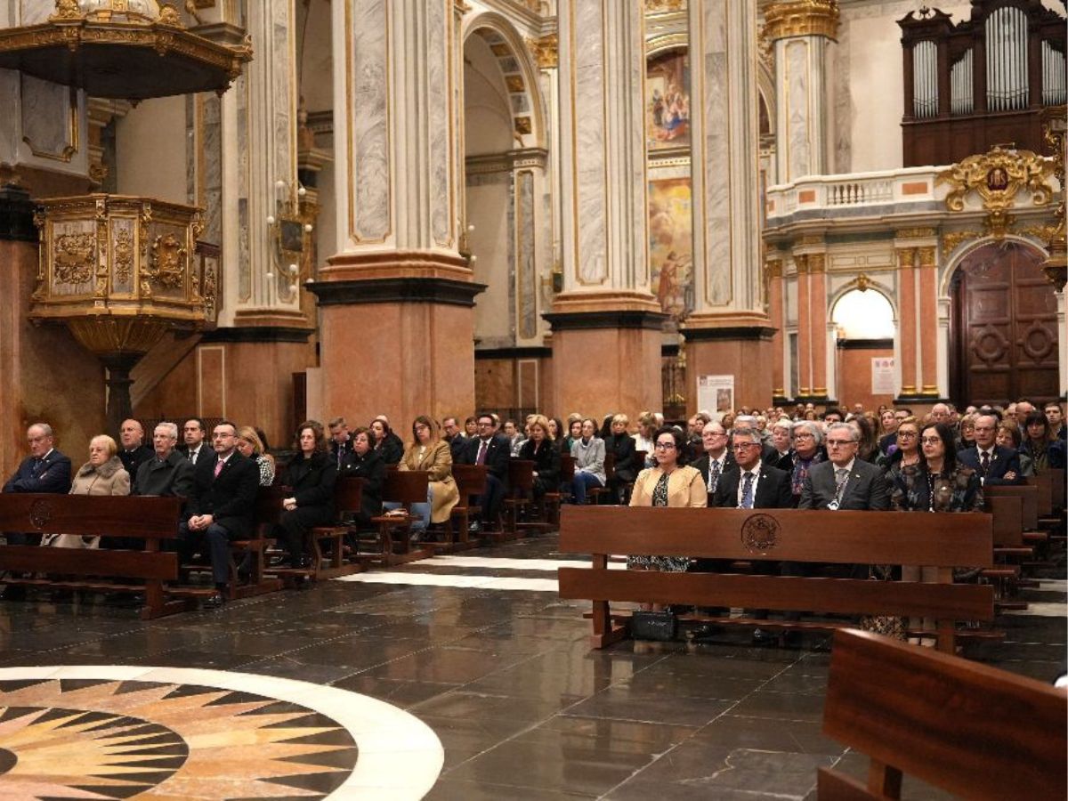 La Junta Central de la Semana Santa de Vila-real celebra su 50 aniversario misa de acción de gracias