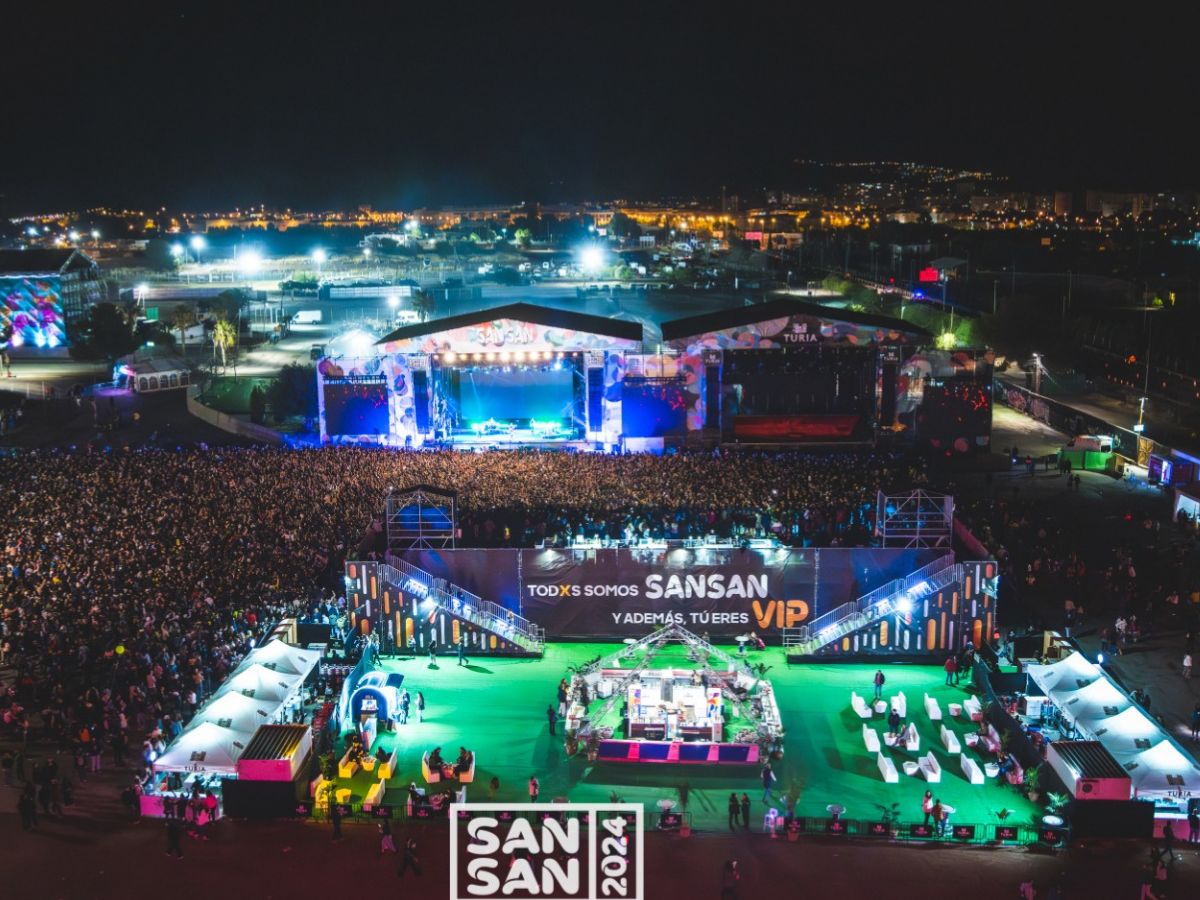 La Oreja de Van Gogh y Amaral abarrotan el Sansan Festival 2024