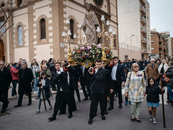 La Procesión del Encuentro culmina la Semana Santa 2024 en Castellón