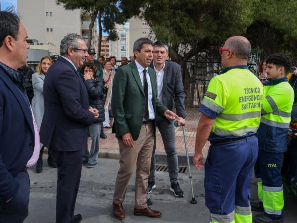 Mazón detalla ‘la causa’ del incendio de la Vila Joiosa