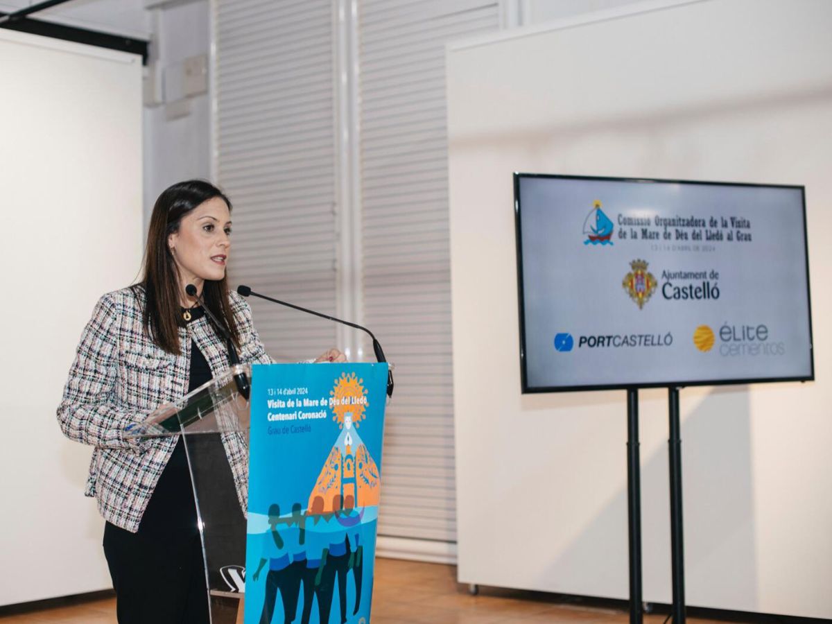 Presentación del libro de la visita de la 'Mare de Déu del Lledó al Grau' 2