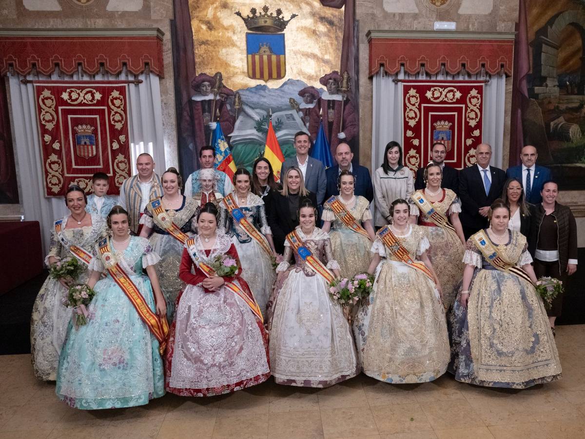 La Diputación de Castellón reúne a Reinas y Falleras Mayores 2024