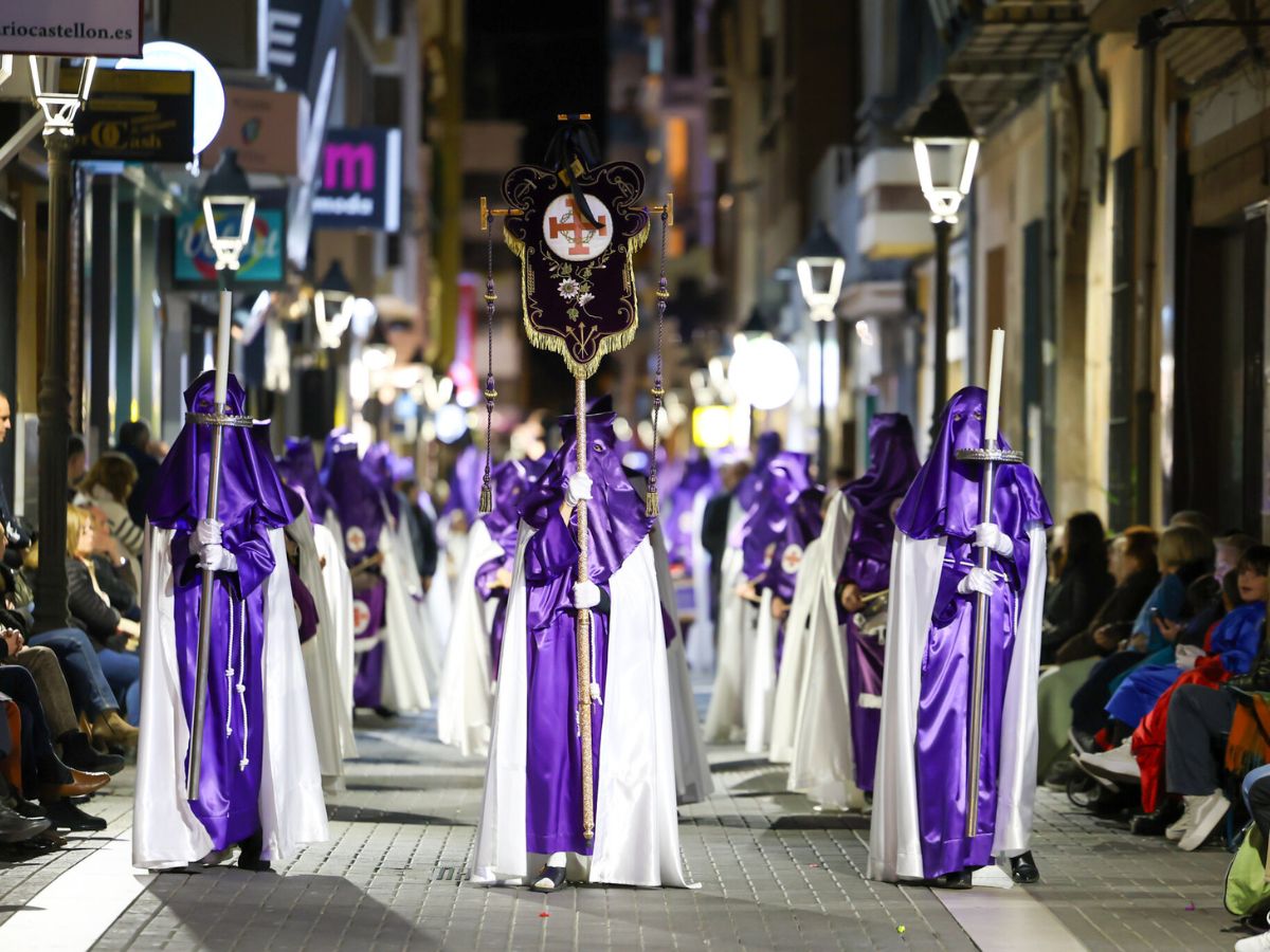 Vila-real celebra con fervor su procesión de Miércoles Santo