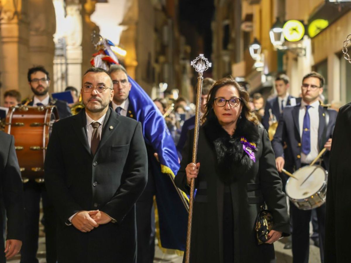 Vila-real celebra con fervor su procesión de Miércoles Santo