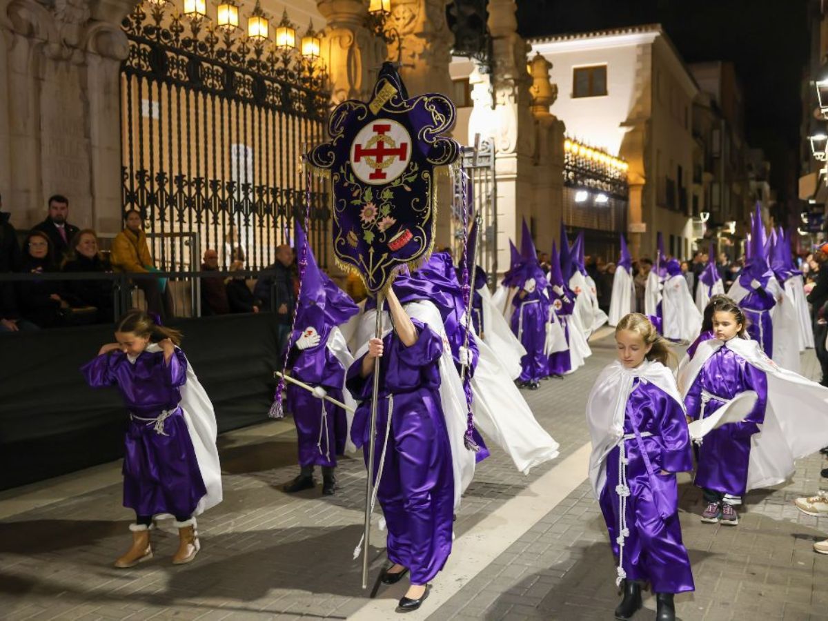 Vila-real celebra con fervor su procesión de Miércoles Santo