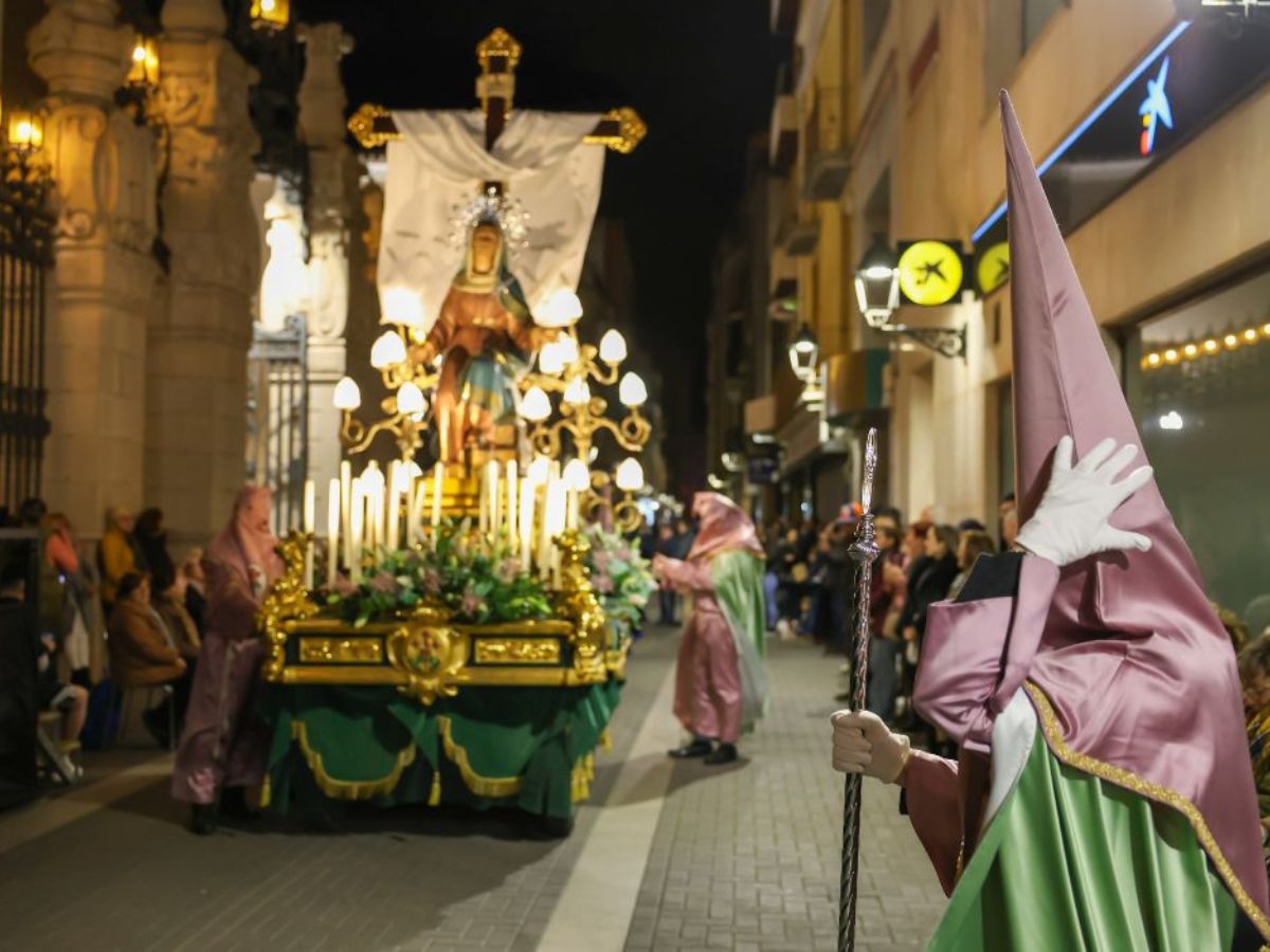 Vila-real celebra con fervor su procesión de Miércoles Santo