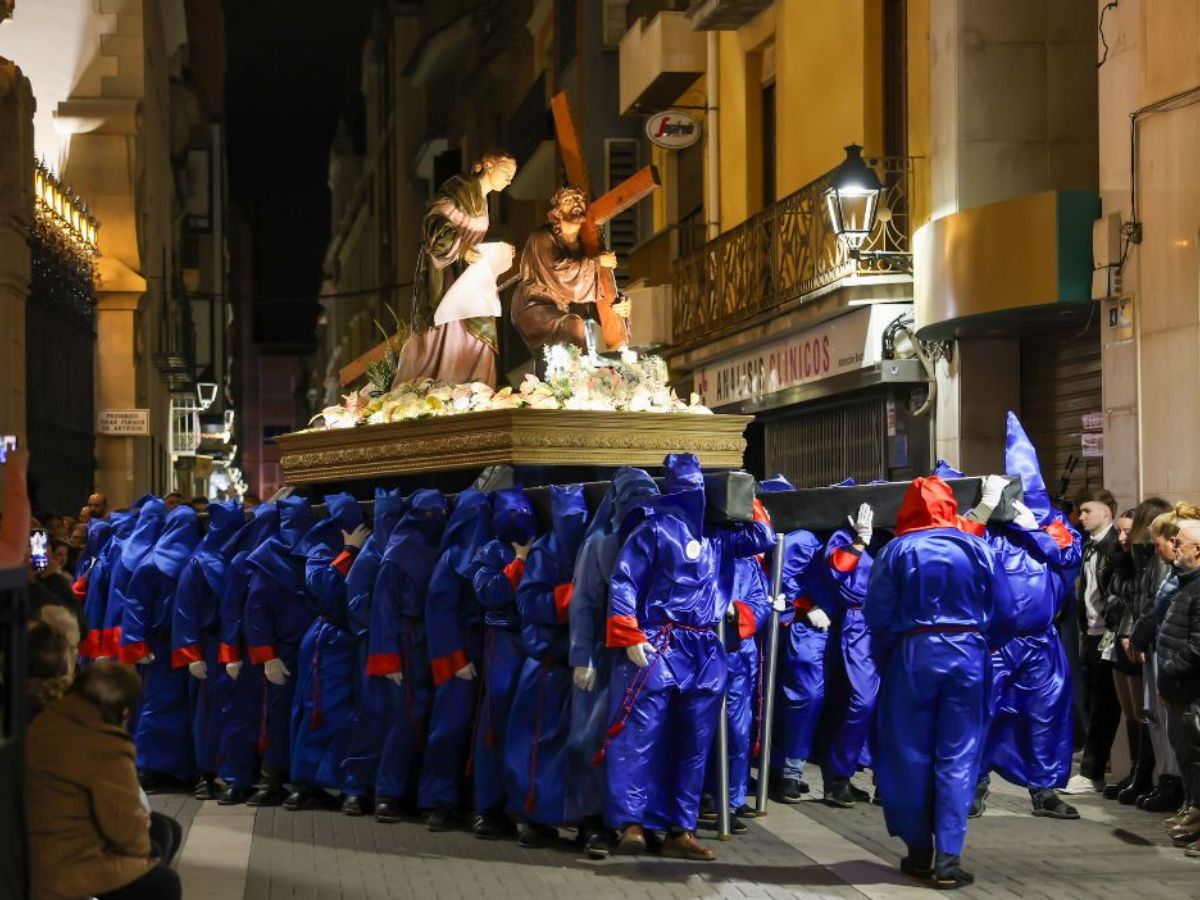 Vila-real celebra con fervor su procesión de Miércoles Santo