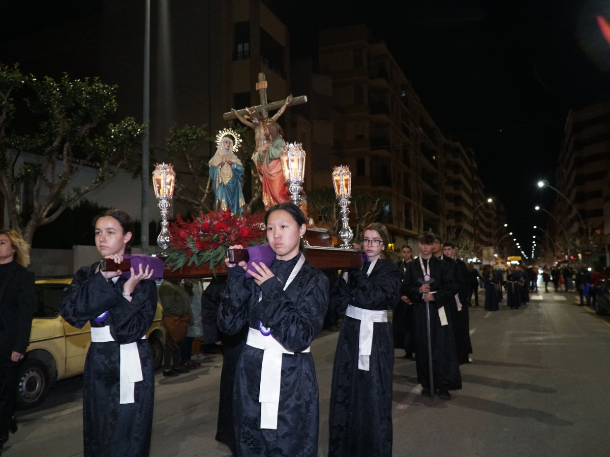 Vila-real celebra la procesión infantil y juvenil de Semana Santa