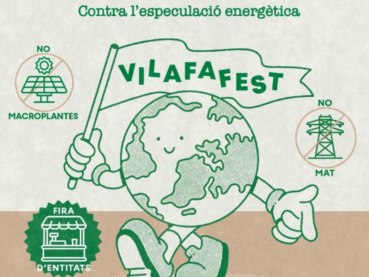 Vilafamés contra las macroplantas fotovoltaícas con el festival ‘Vilafafest’