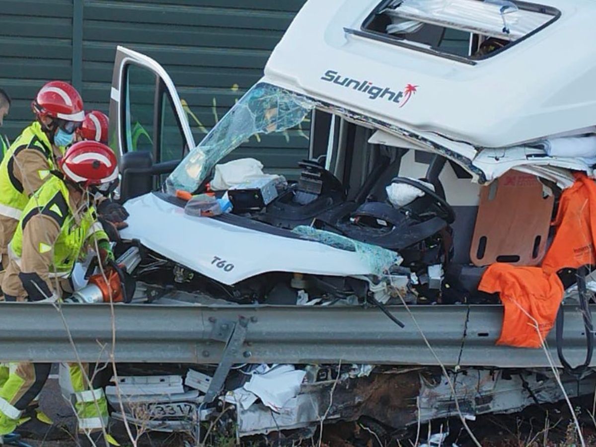 Accidente grave de tráfico en la N-340 en Benicarló