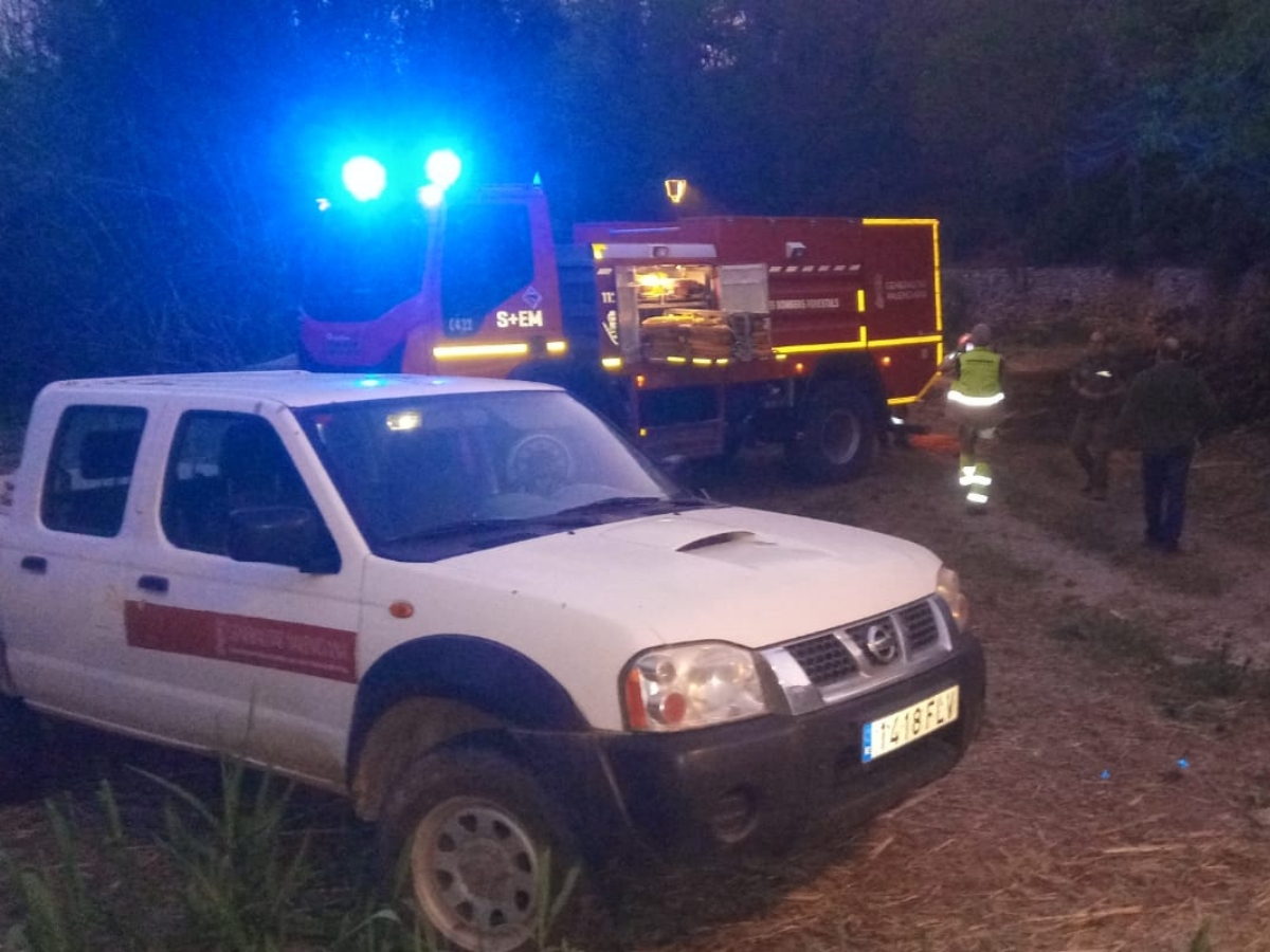 Alarma por un conato de incendio en el Mas de Flors