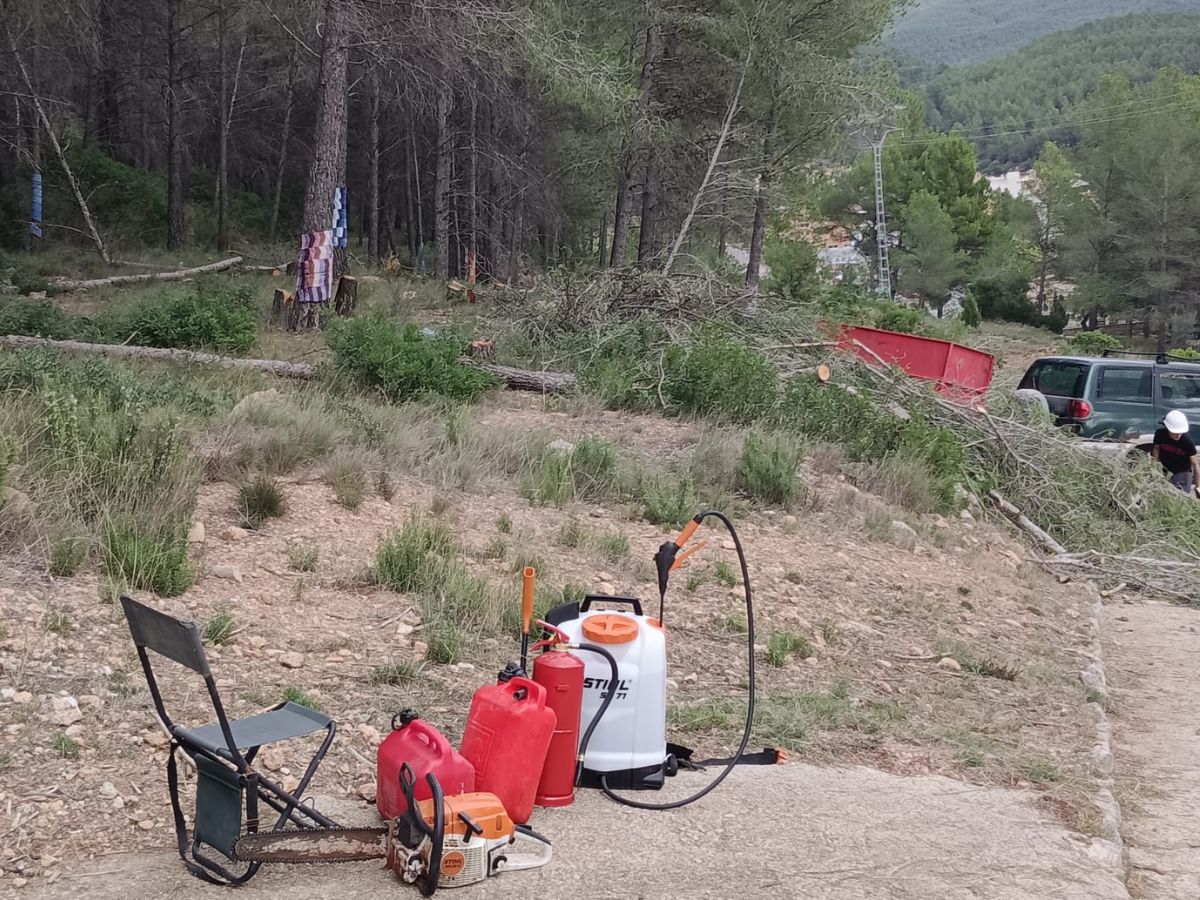 El alcalde de Montanejos denuncia el recorte de ayudas contra incendios