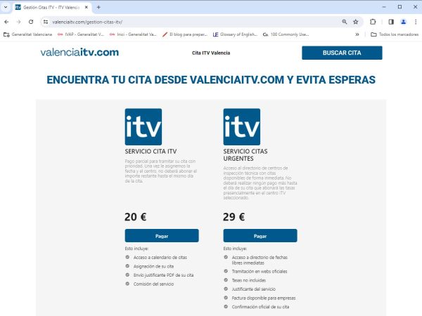 Alerta de estafa con citas de ITV en la Comunitat Valenciana 2