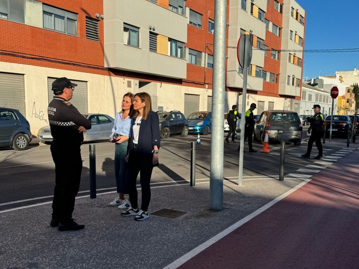 Almassora intensifica la vigilancia policial en la zona de Botànic Calduch