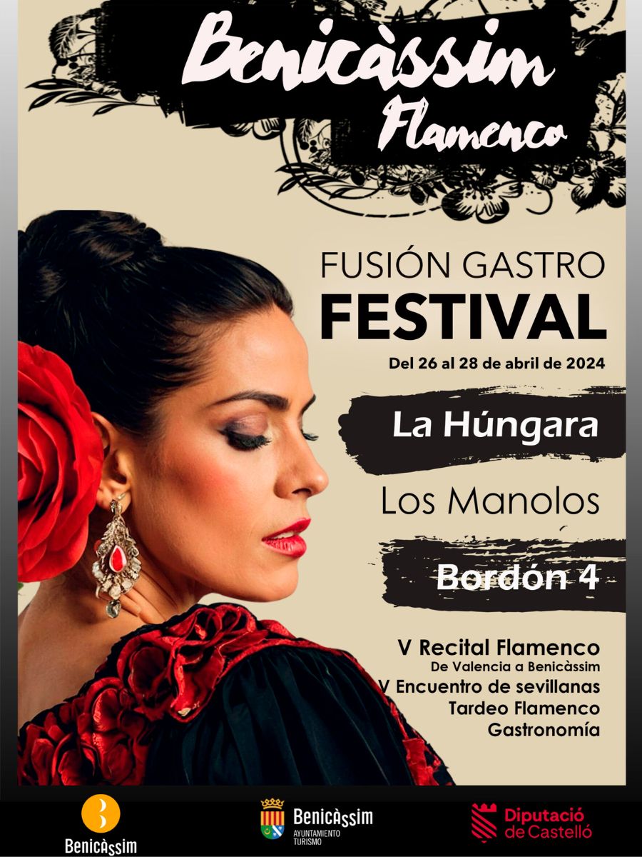 Benicàssim confirma la estrella del Flamenco Fusión Gastro Festival