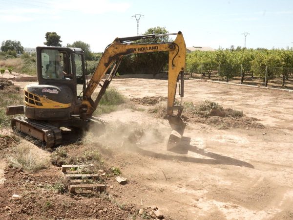 Arrancan las obras del nuevo parque canino en Burriana