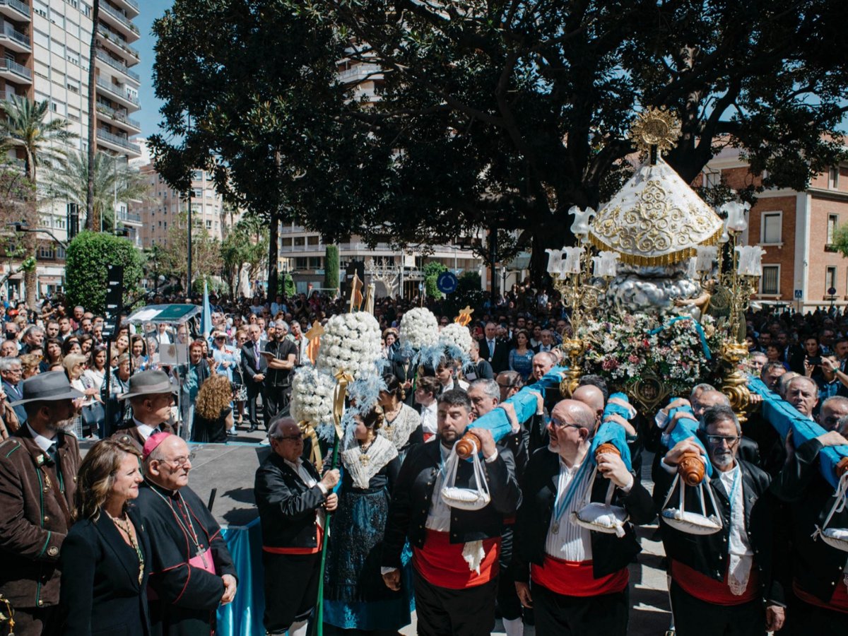 Castellón recibe a la Mare de Déu del Lledó en el Centenario de su Coronación