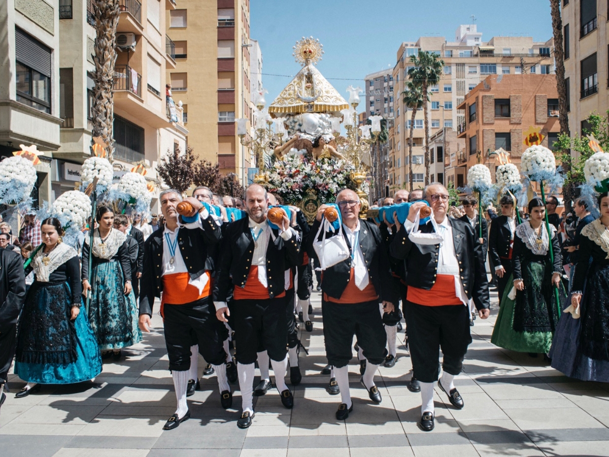 Castellón recibe a la Mare de Déu del Lledó en el Centenario de su Coronación