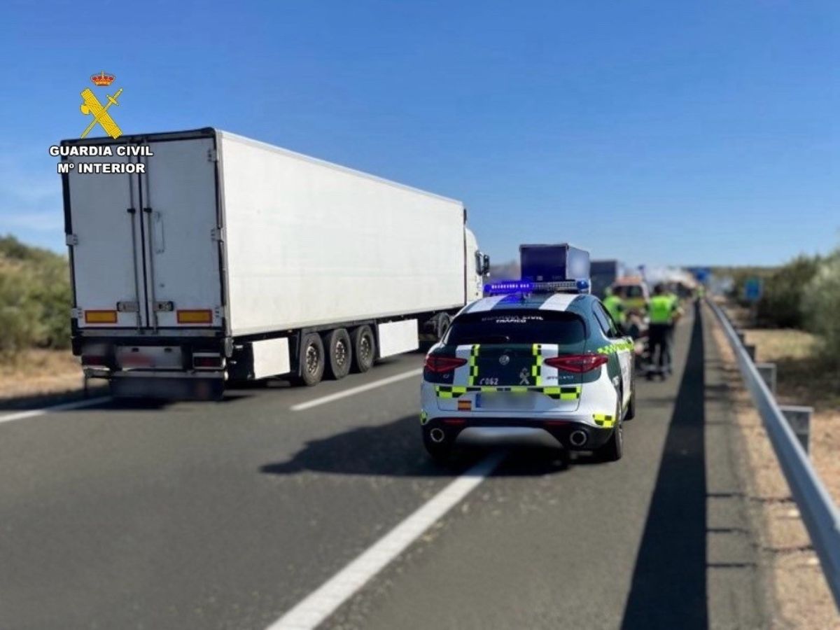 Cortan la N-340 en Vila-real por un accidente de tráfico