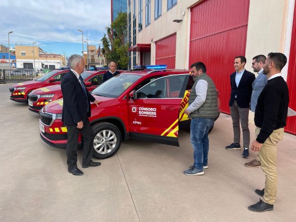 Diputación de Castellón refuerza la flota de Bomberos con nuevas unidades