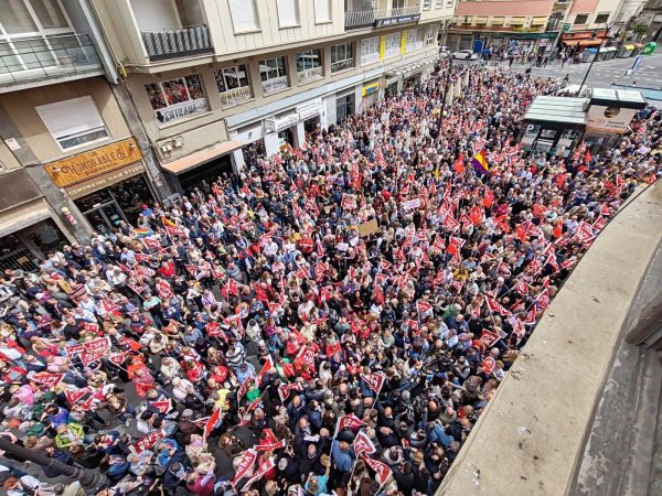 El PSPV-PSOE se concentra en Valencia para apoyar a Sánchez