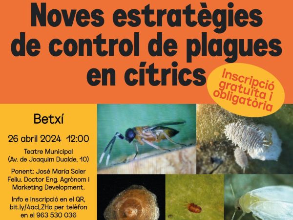 Jornada en Betxí: ‘Nuevas estrategias de control de plagas de cítricos’